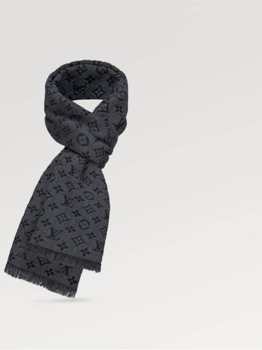 Monogram Classic Scarf Charcoal Grey - LOUIS VUITTON - BALAAN 2