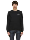 Men's Item Logo Sweatshirt Black - A.P.C. - BALAAN 5