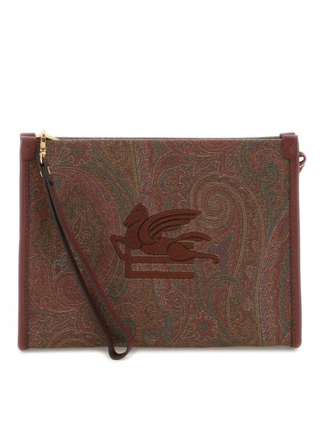 Medium Paisely Pouch Bag Brown - ETRO - BALAAN 2