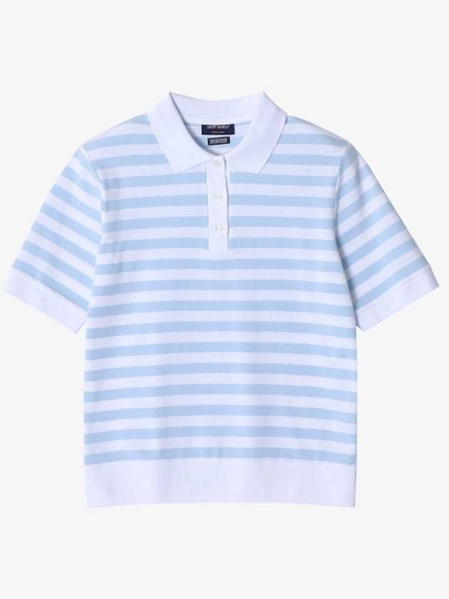 Polo T Shirt 2410UZ Free BLANC CIEL - SAINT JAMES - BALAAN 1