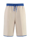 Neoprene Basketball Shorts Ivory - GUCCI - BALAAN 1