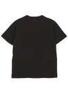 Kids 30/1 Cotton Jersey Short Sleeve T-Shirt Black - STONE ISLAND - BALAAN 3