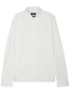 Edouard Long Sleeve Shirt White - A.P.C. - BALAAN 2