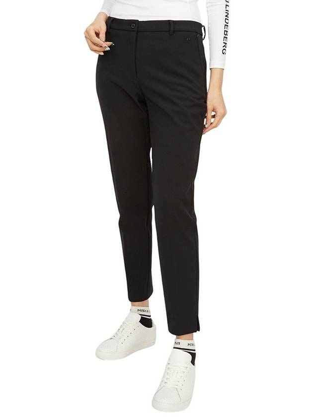 Lei Bonded Fleece Pants Black - J.LINDEBERG - BALAAN 6