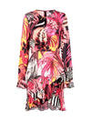 Just Cavalli Printed Ruffled Dress - ROBERTO CAVALLI - BALAAN 2