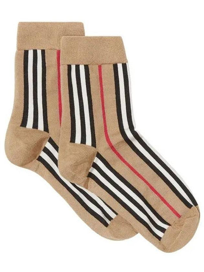 Icon Stripe Socks Brown - BURBERRY - BALAAN 2