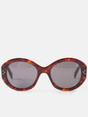 Women s Round Acetate Sunglasses Brown CL40240I 5352A - CELINE - BALAAN 1