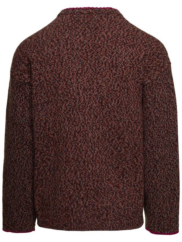 Maglia DG Logo Knit Top Brown - DOLCE&GABBANA - BALAAN 3