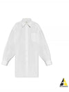 Oversized Long Sleeve Shirt Optical White - MAISON MARGIELA - BALAAN 2