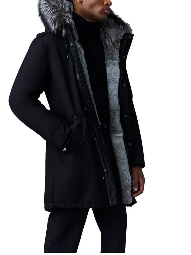 Moritz Rabbit Fur Lined Twill Parka - MACKAGE - BALAAN 5