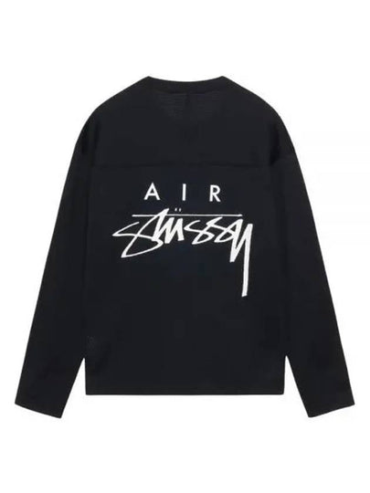 Stussy Reversible Long Sleeve Top Black FJ9164 010 - NIKE - BALAAN 2