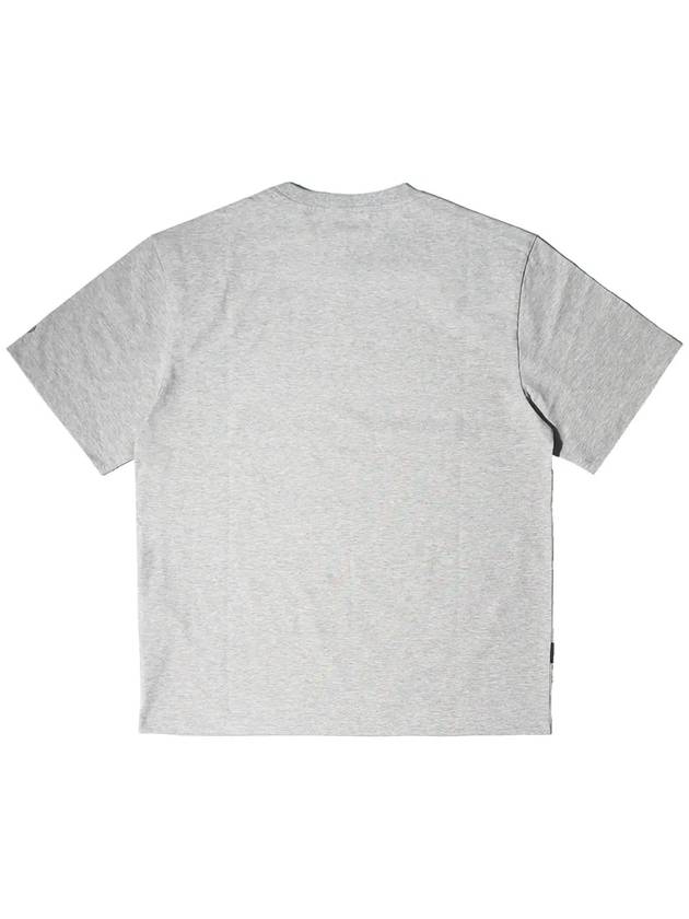 OG Basic Logo Short Sleeve T-Shirt Melange Grey - OFFGRID - BALAAN 3