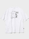 Tree Salon Embroidered Short Sleeve Tee White - CPGN STUDIO - BALAAN 1