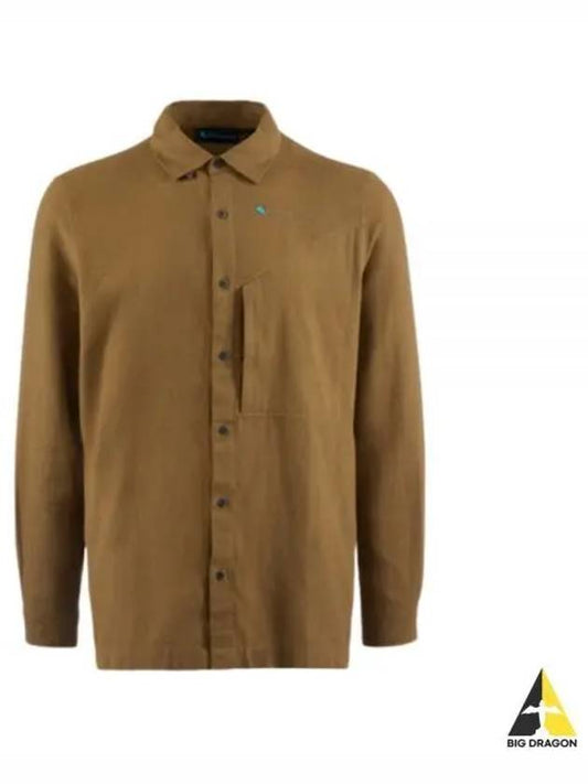 Helheim LS Shirt Men Olive Juniper Green 10169 513 - KLATTERMUSEN - BALAAN 2