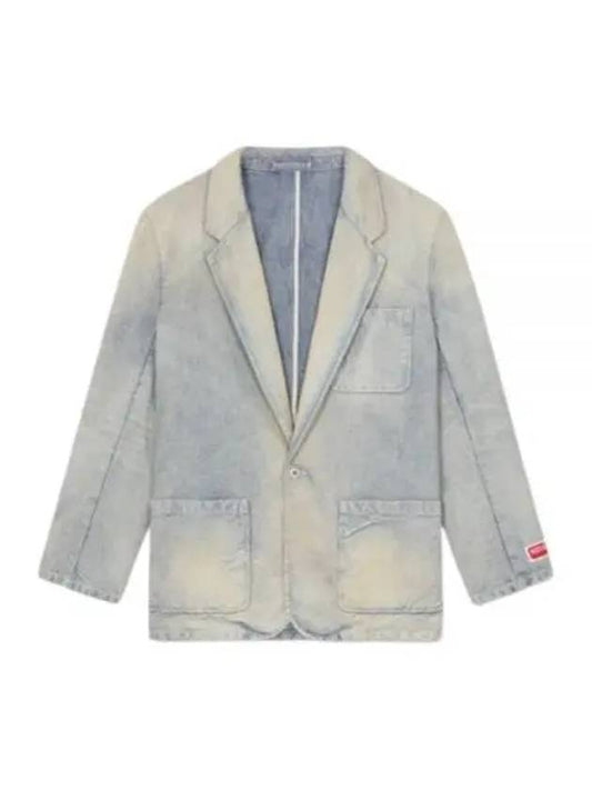 Blazer Denim Jacket FE5 5DV200 6H7 DY - KENZO - BALAAN 1