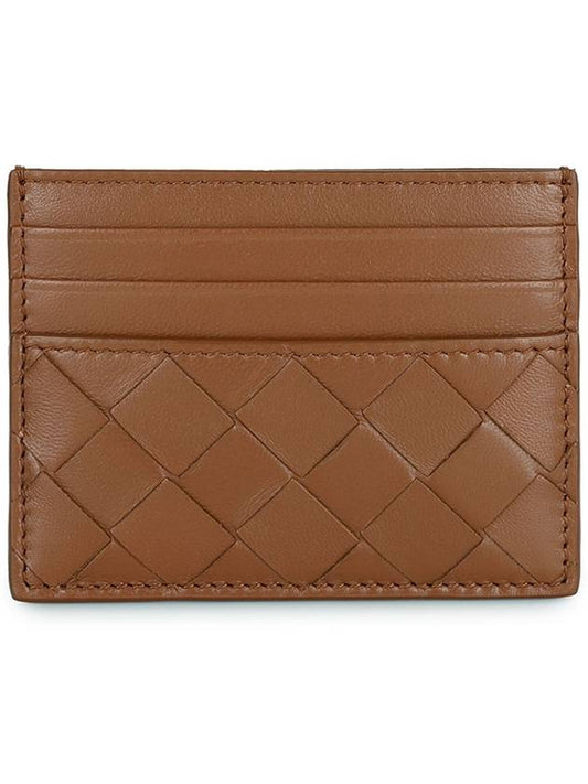 Intrecciato Card Wallet Wood - BOTTEGA VENETA - BALAAN 2