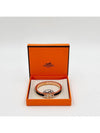 Mini Clic Chaine D'Ancre Bracelet Noir Rose Gold - HERMES - BALAAN 3