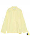 Poplin Pajamas Long Sleeve Shirt Lemonade - TEKLA - BALAAN 2