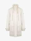 BERMUSA Jacket Beige Women J1 093 1C00012 539HW 037 - MONCLER - BALAAN 1