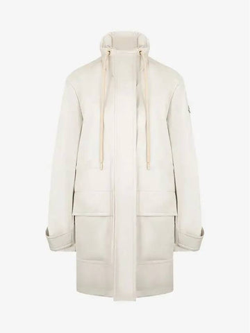 BERMUSA Jacket Beige Women J1 093 1C00012 539HW 037 - MONCLER - BALAAN 1