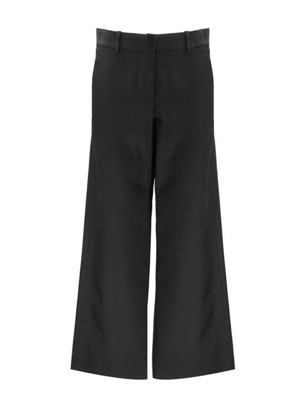 High Waist Wide Pants Black - OFF WHITE - BALAAN 1