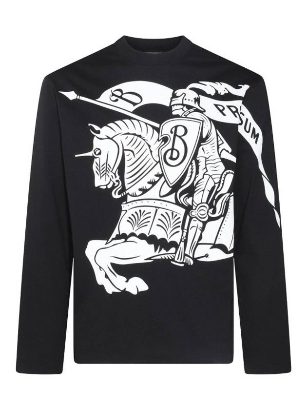 EKD Long Sleeve T-Shirt Black - BURBERRY - BALAAN 2