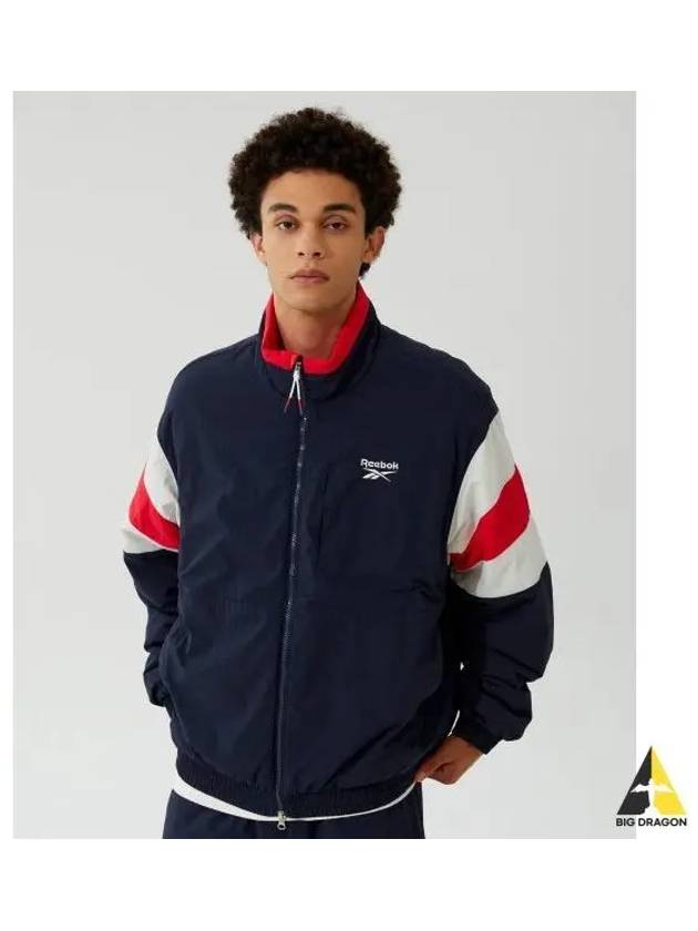 Union Jack padded jacket navy - REEBOK - BALAAN 1