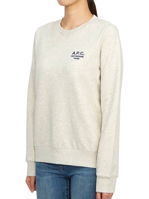 Skye Logo Sweatshirt Grey - A.P.C. - BALAAN 5