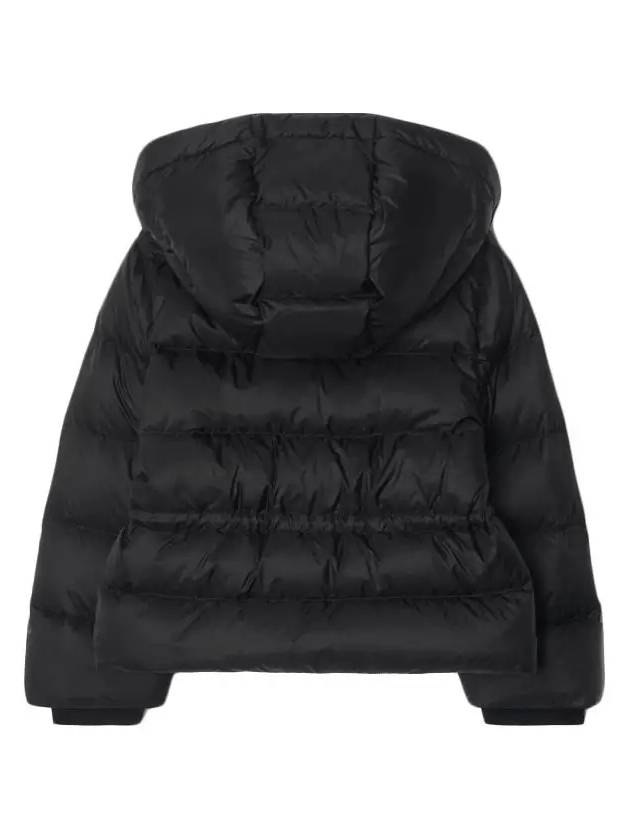 Kids Nylon Puffer Padded Black - BURBERRY - BALAAN 4