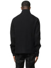 Re-Nylon Wool Jacket Black - PRADA - BALAAN 4