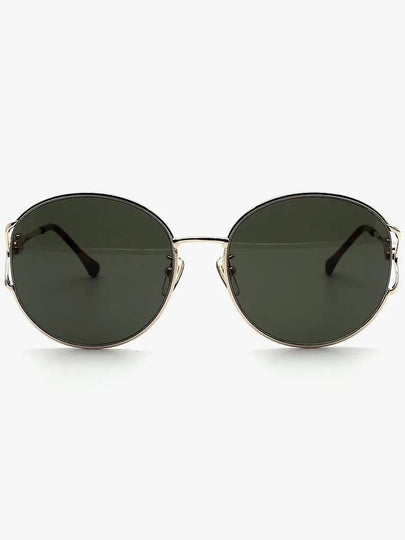 Eyewear Gold Sunglasses Green - GUCCI - BALAAN 2