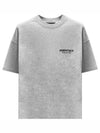 Soft touch logo core jersey crew neck short sleeve t shirt light heather gray men s 125HO244368F 127 TJ - FEAR OF GOD - BALAAN 1