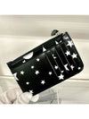 Stars And Moon Print Card Wallet Black - BALENCIAGA - BALAAN 7