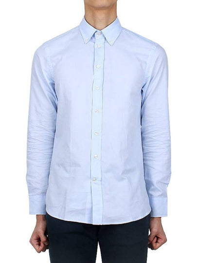 Symbol Long Sleeve Shirt Sky Blue - ETRO - BALAAN 2