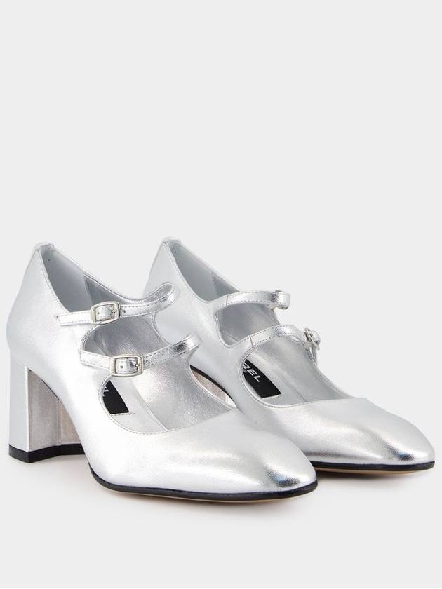 Alice Pumps - Carel - Leather - Silver - CAREL - BALAAN 2