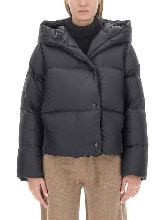 Rhoda Hooded Padding Jacket Black - CANADA GOOSE - BALAAN 2