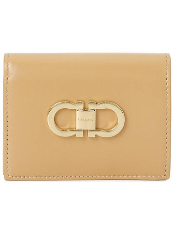 Ferragamo Women's Bicycle Wallet 22 0627 LIGHT CAME 0770857 - SALVATORE FERRAGAMO - BALAAN 1