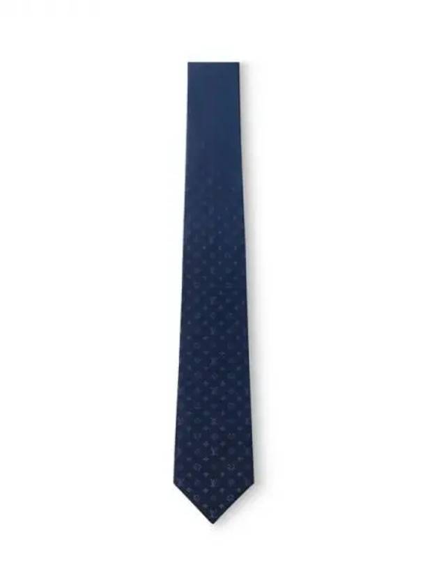 Monogram Gradient Tie Navy Blue M77265 - LOUIS VUITTON - BALAAN 1