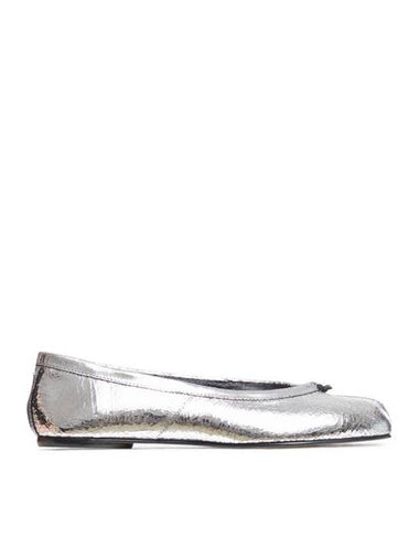 Tabi Broken Mirror Ballerina Flat Silver - MAISON MARGIELA - BALAAN 1