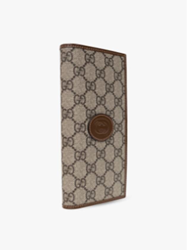 Interlocking G Long Wallet Beige - GUCCI - BALAAN 5