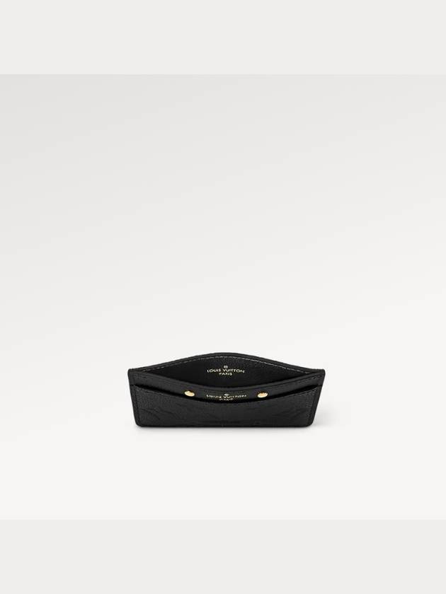 Monogram Empreinte Card Wallet Black - LOUIS VUITTON - BALAAN 4