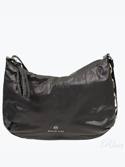 Leonie Large Polyester Shoulder Bag Black - MICHAEL KORS - BALAAN 2