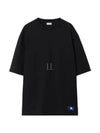 Equestrian Knight Patch Cotton Short Sleeve T-Shirt Black - BURBERRY - BALAAN 2