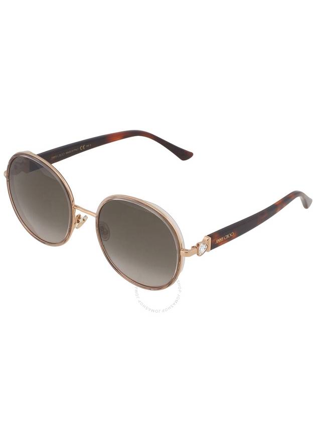 Jimmy Choo Brown Gradient Round Ladies Sunglasses PAM/S 001Q/HA 57 - JIMMY CHOO - BALAAN 3