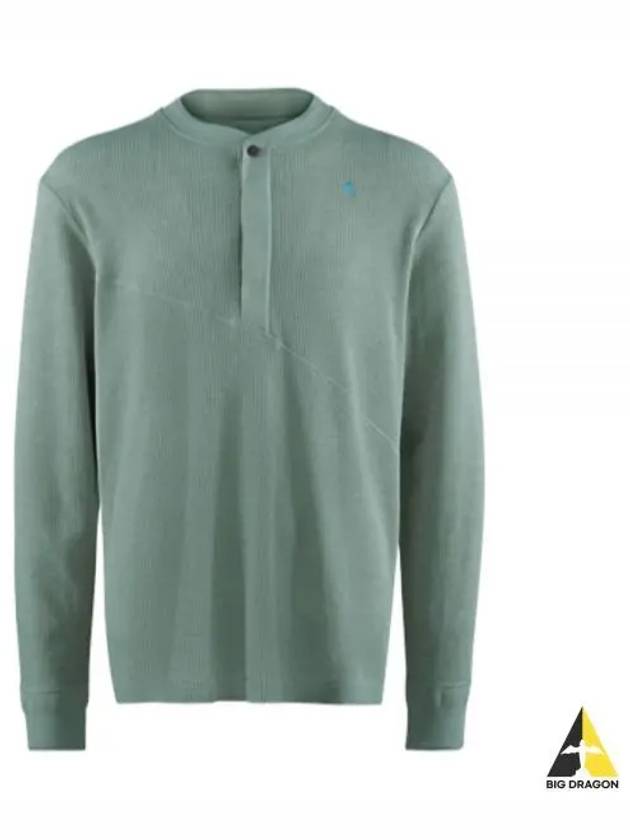 Snotra LS Sweater Men Faded Green 10186 586 - KLATTERMUSEN - BALAAN 2