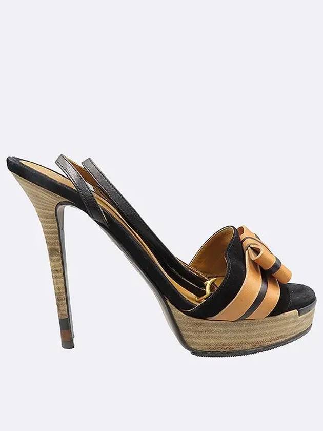 Smith Market Used Luxury Black Shoes Women s - FENDI - BALAAN 3