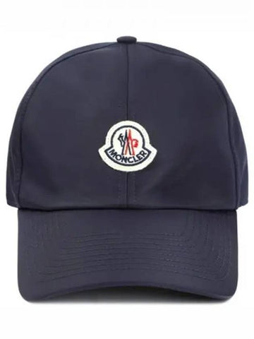 Patch logo baseball cap navy hat 271395 - MONCLER - BALAAN 1