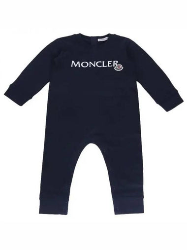 Kids Training Setup Navy 8L00002 899AR 778 271924 1119764 - MONCLER - BALAAN 1