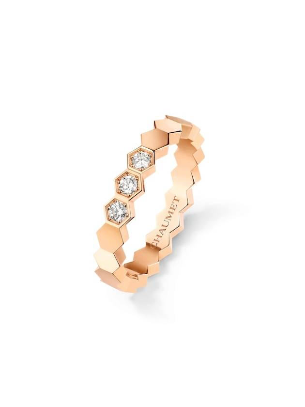 Bee My Love Ring Rose Gold Diamond 3 5mm 083361 - CHAUMET - BALAAN 3