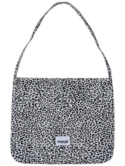 Leopard Eco Cross Bag Ivory Black - MACNI - BALAAN 2